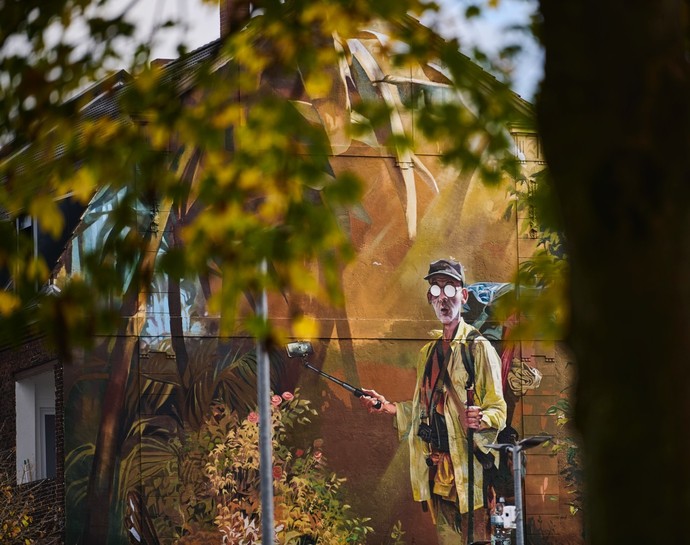 Foto eines Murals in Gelsenkirchen