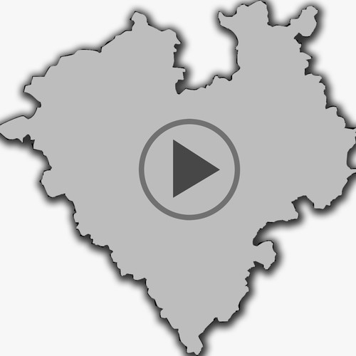 Schematische Westfalen-Karte