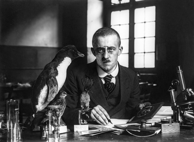 Hermann Reichling am Zoologischen Institut der Westfälischen Wilhelms-Universität, Münster, 1912 © LWL-Medienzentrum für Westfalen