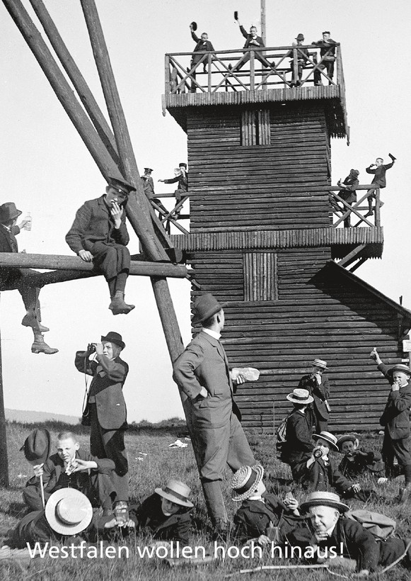 Schulklasse auf dem Schomberg bei Sundern, 1911 Fotograf: Richard Schirrmann/LWL-Medienzentrum für Westfalen