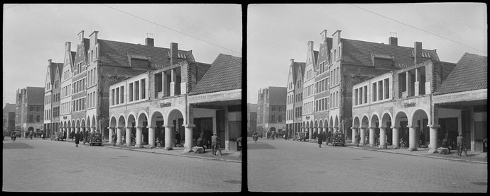 Prinzipalmarkt in Münster, ca. 1948