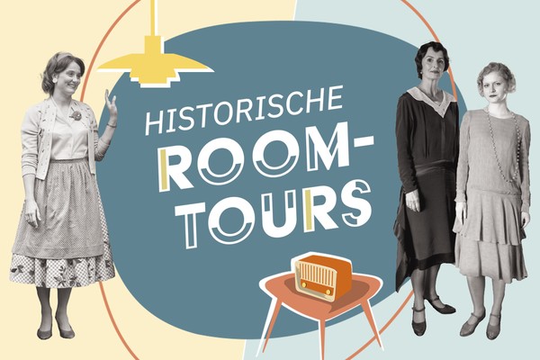 Die neue Webserie „Historische Roomtours“ zeigt das Wohnen der 1950er- und 1920er-Jahre.