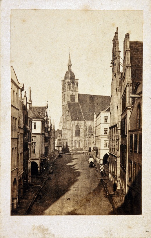 Der münstersche Prinzipalmarkt, Foto: Friedrich Hundt © LWL-Medienzentrum für Westfalen