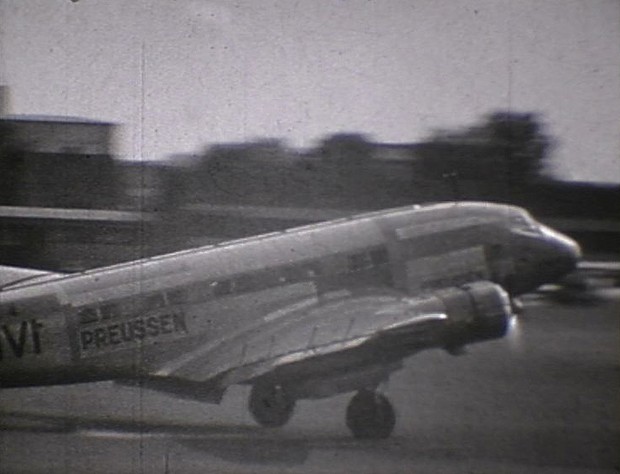 Flugzeug mit der Kennung D-AIVI Preussen