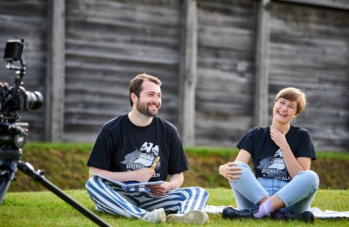 Moderationsduo Franzi und Fabian