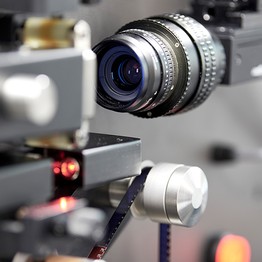 Filmdigitalisierung für die Aufnahme des Digitalisats in die Online-Filmdatenbank des Filmarchivs © LWL-Medienzentrum für Westfalen