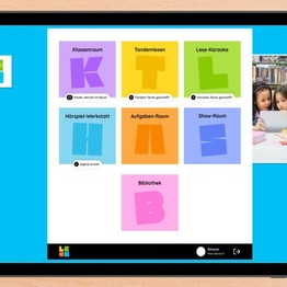 iPad mit Ansicht der App LeOn