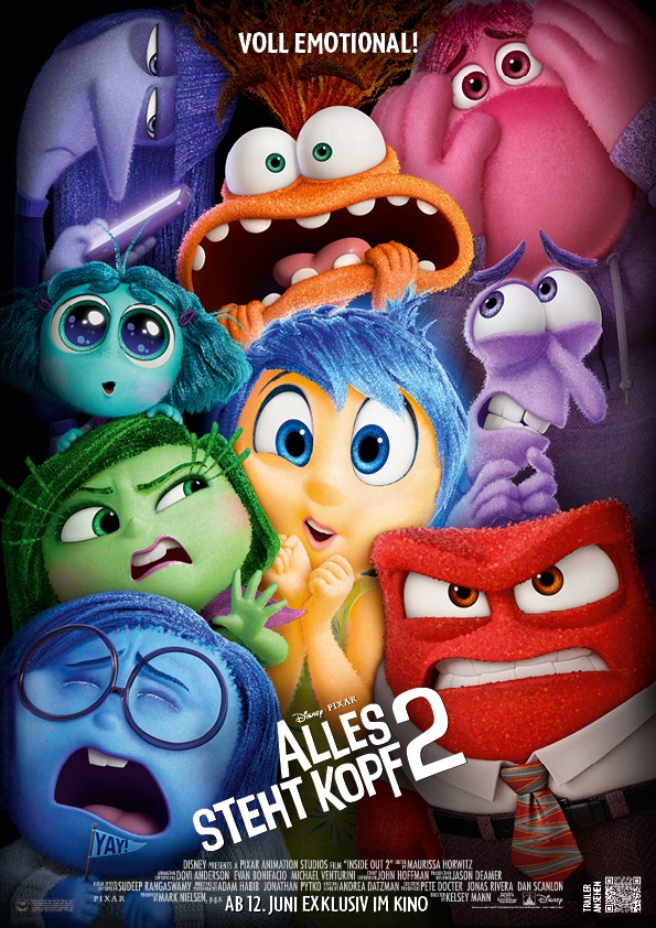 Die emotionale Kommandozentrale in „Alles steht Kopf 2“, dem erfolgreichsten Film der 18. SchulKInoWochen NRW.